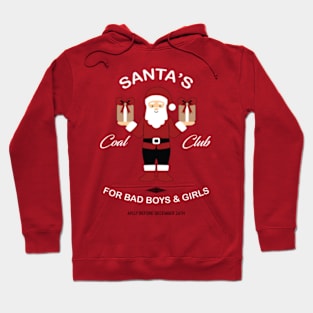 Santa's Coal Club Hoodie